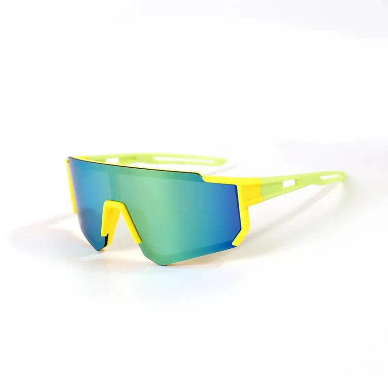 Showlu Fashion Winful Kids UV400 sports sunglasses with colorful lenses, designed for boys and girls outdoor cycling and sun protection.