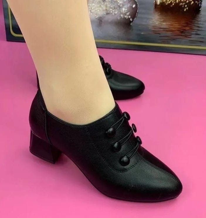  Showlu Fashion Store z / 35 Cresfimix Botas Femininas Women Cute Sweet High Quality Square Heel Short Ankle Boots Lady Casual Street Winter Heel Shoes A790B