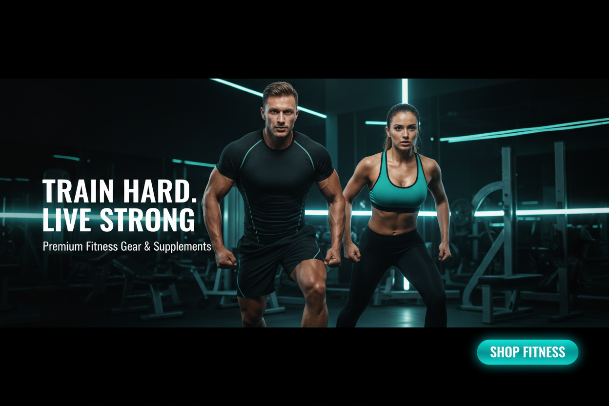Showlu Fitness Hero Banner
