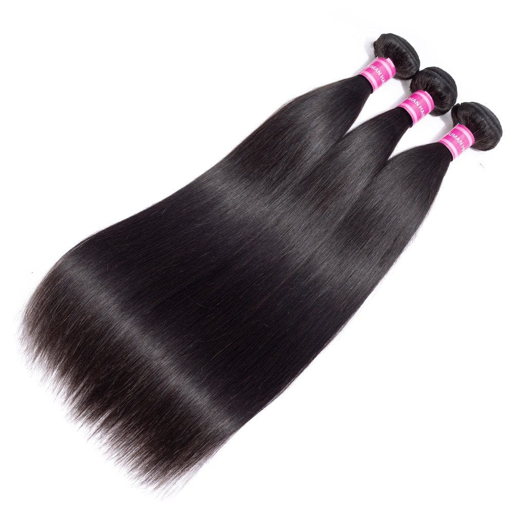 Showlu Store Nation 0 12A Original Human Hair Virgin Unprocessed Human Hair Hair Extensions For Women Real Natural Hair Extensions Straight Bundles