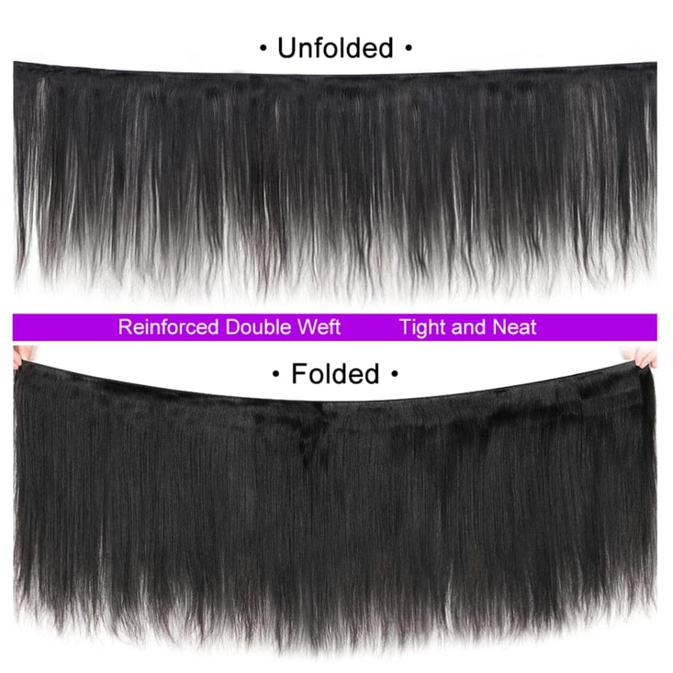 Showlu Store Nation 0 12A Peruvian Straight Bundles Bone Straight Human Hair Extensions 1/3/4 Bundles Deal Natural Color For Black Women Wholesale