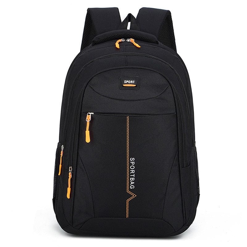 Showlu Store Nation 0 Black School Bags 14 Inch Laptop Backpacks Waterproof Nylon 29L Casual Shoulder Bagpack Travel Teenage Men&#39;s Backpack