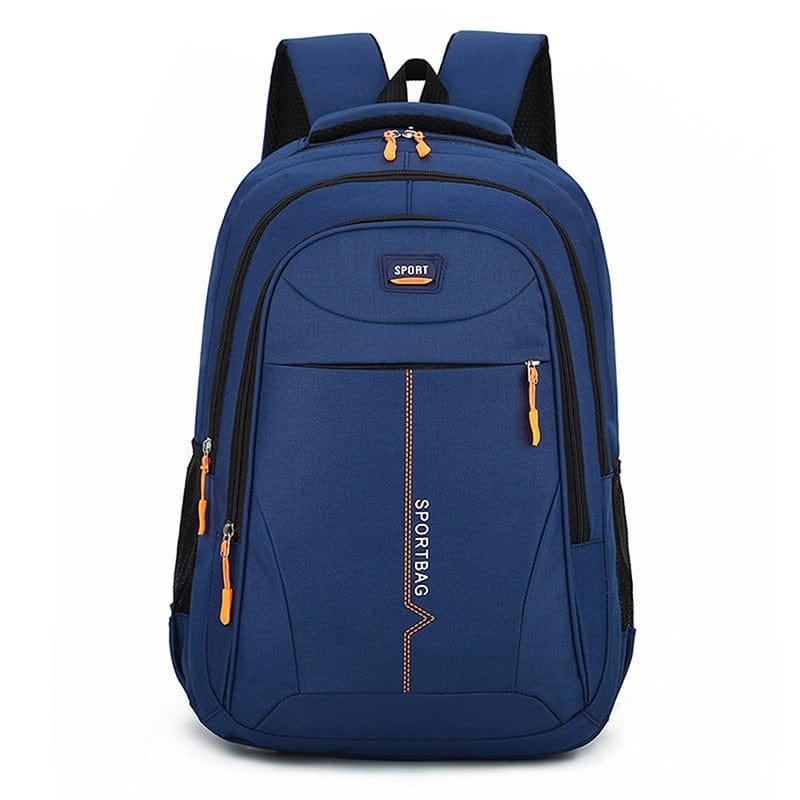 Showlu Store Nation 0 Blue School Bags 14 Inch Laptop Backpacks Waterproof Nylon 29L Casual Shoulder Bagpack Travel Teenage Men&#39;s Backpack