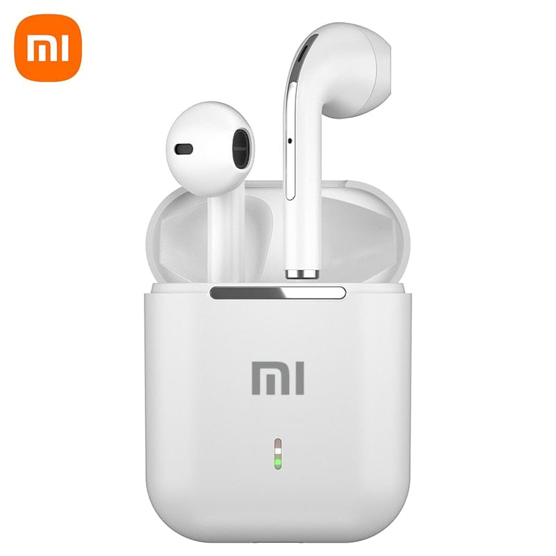 Showlu Store Nation 0 Gold Xiaomi J18 Wireless Bluetooth Earphones Noise Canceling Headphones Touch Control 300mAh Battery TWS Earbuds Handsfree In Ear