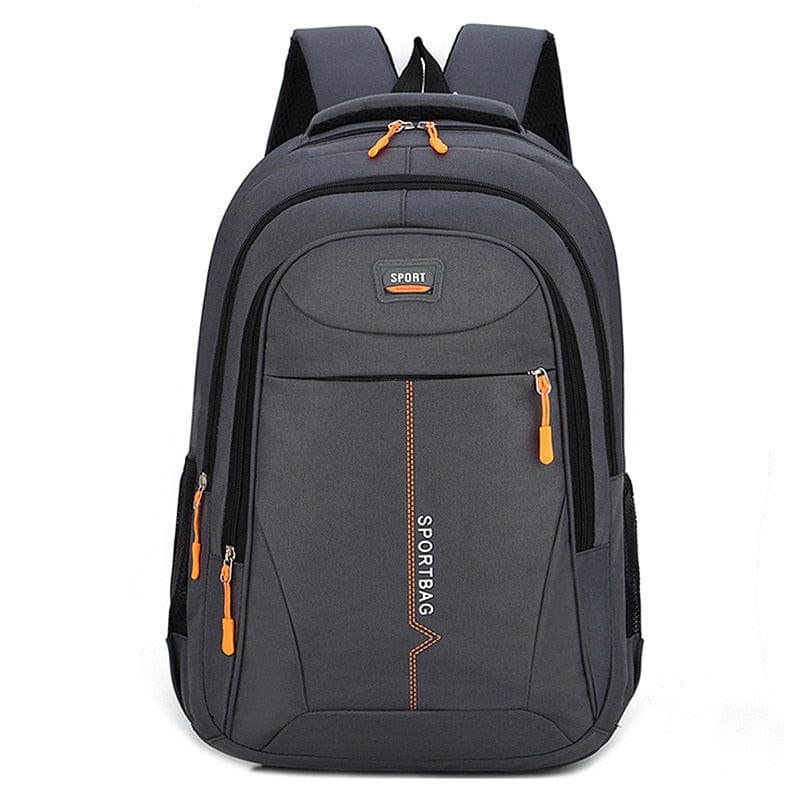 Showlu Store Nation 0 Gray School Bags 14 Inch Laptop Backpacks Waterproof Nylon 29L Casual Shoulder Bagpack Travel Teenage Men&#39;s Backpack