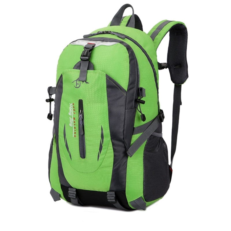 Showlu Store Nation 0 Green New Nylon Waterproof Travel Backpacks Men Climbing Travel Bags Hiking Backpack Outdoor Sport School Bag Men Backpack Women