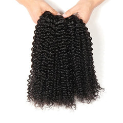 Showlu Store Nation 0 Kinky Curly Human Hair Bundles Original Human Hair Raw Hair Brazilian Bundles On Promotion Natural Hair Human Hair Weaving