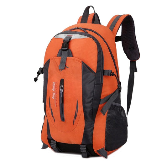 Showlu Store Nation 0 Orange New Nylon Waterproof Travel Backpacks Men Climbing Travel Bags Hiking Backpack Outdoor Sport School Bag Men Backpack Women