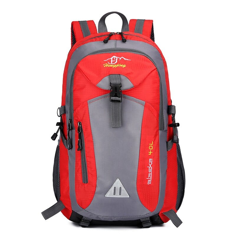 Showlu Store Nation 0 Red3 / 17 Inches / China Nylon Waterproof Travel Backpacks Men Climbing Travel Bags Hiking Backpack Outdoor Sport School Bag Men Backpack Women 40L