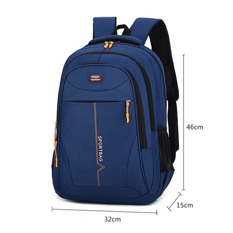 Showlu Store Nation 0 School Bags 14 Inch Laptop Backpacks Waterproof Nylon 29L Casual Shoulder Bagpack Travel Teenage Men&#39;s Backpack