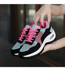 Showlu Store Nation 0 The New Fashion Wedge Shoes for Women 2022 Casual Comfortable Breathable Platform Sport Shoes Ladies Outdoor Running Sneakers