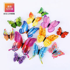 Showlu Store Nation 0 Use Butterfly Wall Stickers to Decorate Your Room