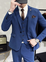 Slim - Fit Night Show Stage Bright Color Handsome Suit - SHOWLU FASHION STORE