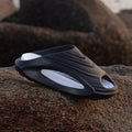 Showlu men's lightweight EVA beach slippers with breathable design and anti-skid soles, casual and durable for outdoor use.
