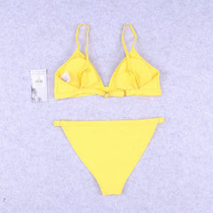 Small Discount Fashion Sexy Bikini Separates Swimsuit Summer Small Breasts Lady's Travel Outfit Beach Swimsuit - SHOWLU FASHION STORE