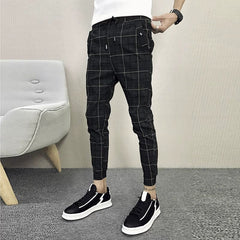 Smart Guy Social Casual Tight Pants - SHOWLU FASHION STORE