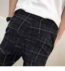 Smart Guy Social Casual Tight Pants - SHOWLU FASHION STORE