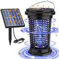 Showlu Fashion PALONE solar mosquito repellent lamp with UV light and 4500V electric fly catcher, USB rechargeable, outdoor use.