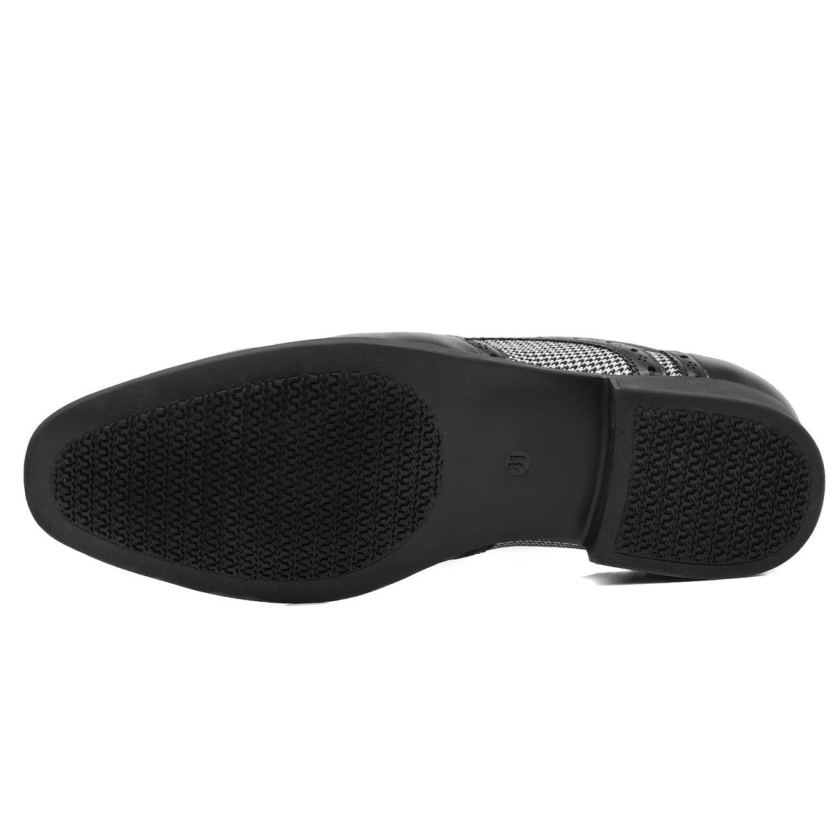 SHOWLU FASHION men's business casual shoes with square toe, lace-up design, PU material, rubber sole, and comfortable insole.