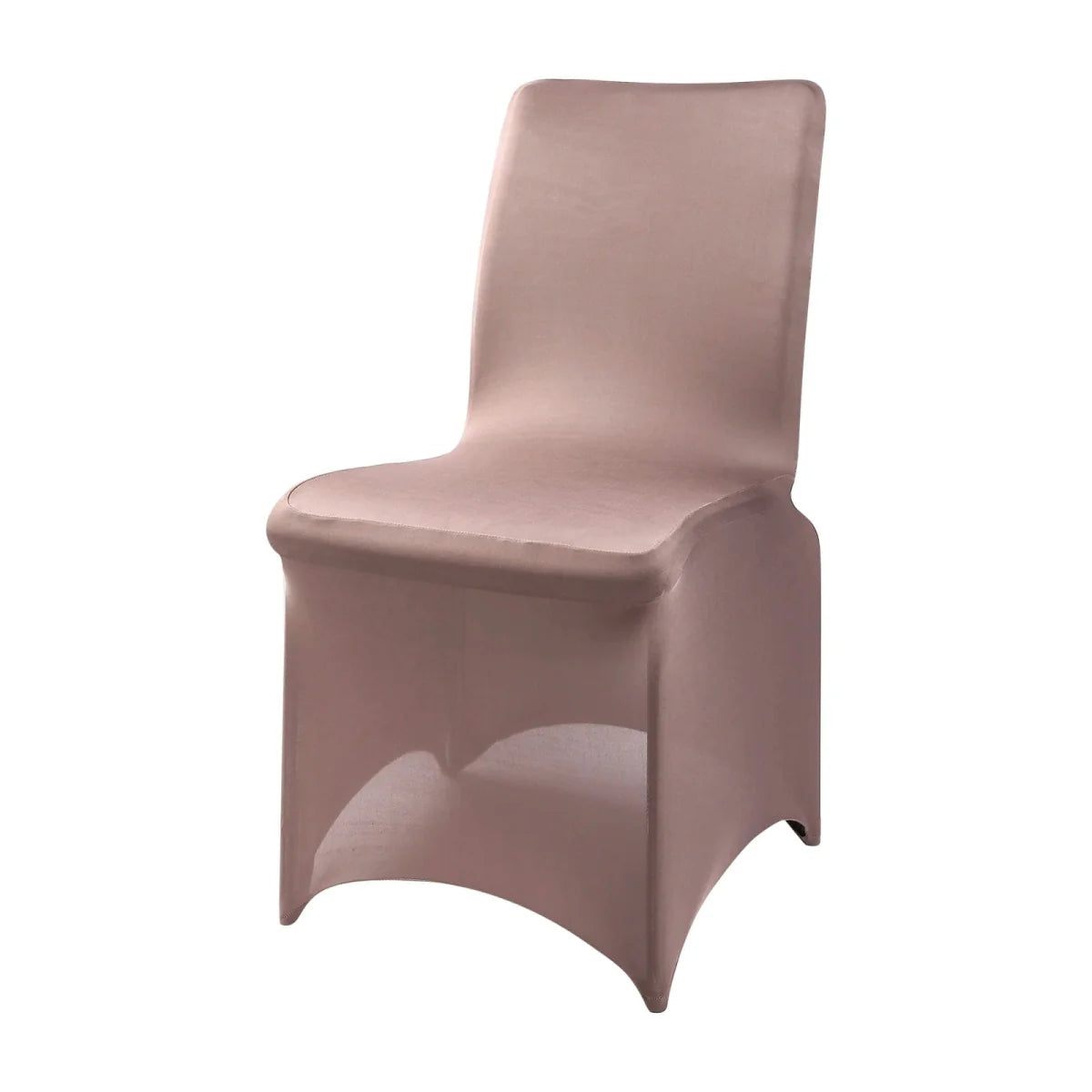 Solid-colored Faroot Spandex chair cover by Showlu Fashion Store, stretch slipcover for wedding, banquet, and restaurant dining chairs.