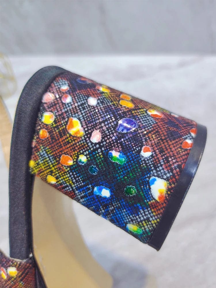 Spring Summer 2023 New Black Color Nigerian Women's Shoes Party Shoes African Fashion Shoes And Bags Wedding Shoes - SHOWLU FASHION STORE