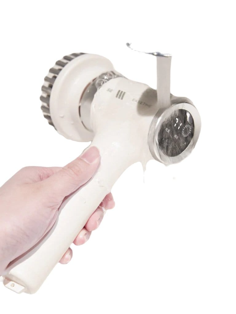 Showlu Fashion Store EASETIME S1 wireless handheld electric bathroom and toilet cleaning brush with a sturdy handle and cleaning head.