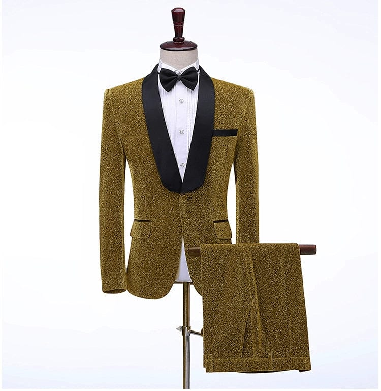 Green silk stage dress with bright color and collar, slim fit, designed by Showlu Fashion Store, perfect for formal events.