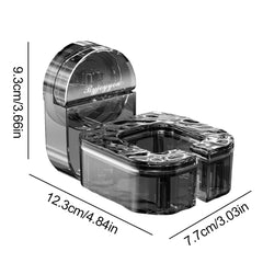 Suction Cup Storage Rack Rectangle Organizer Shelf No Drilling Bathroom Shower Organizer Holder For Countertop Kitchen Bathroom - SHOWLU FASHION STORE