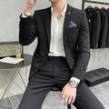 High-quality SHOWLU FASHION men's skinny two-piece wedding suit with jacket and trousers, perfect for formal and special occasions.