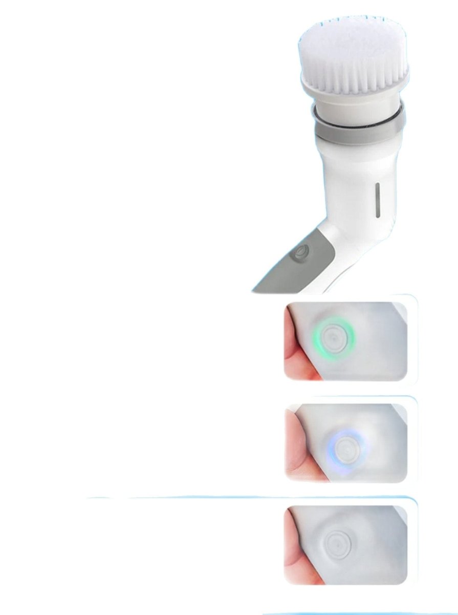 High-power SHOWLU FASHION STORE Sujintang electric handheld cleaning brush with cordless design, ideal for bathroom and surface scrubbing.