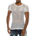 SHOWLU Men's slim fit mesh waistcoat with breathable plaid design, close-fitting summer vest for stylish, refreshing look.