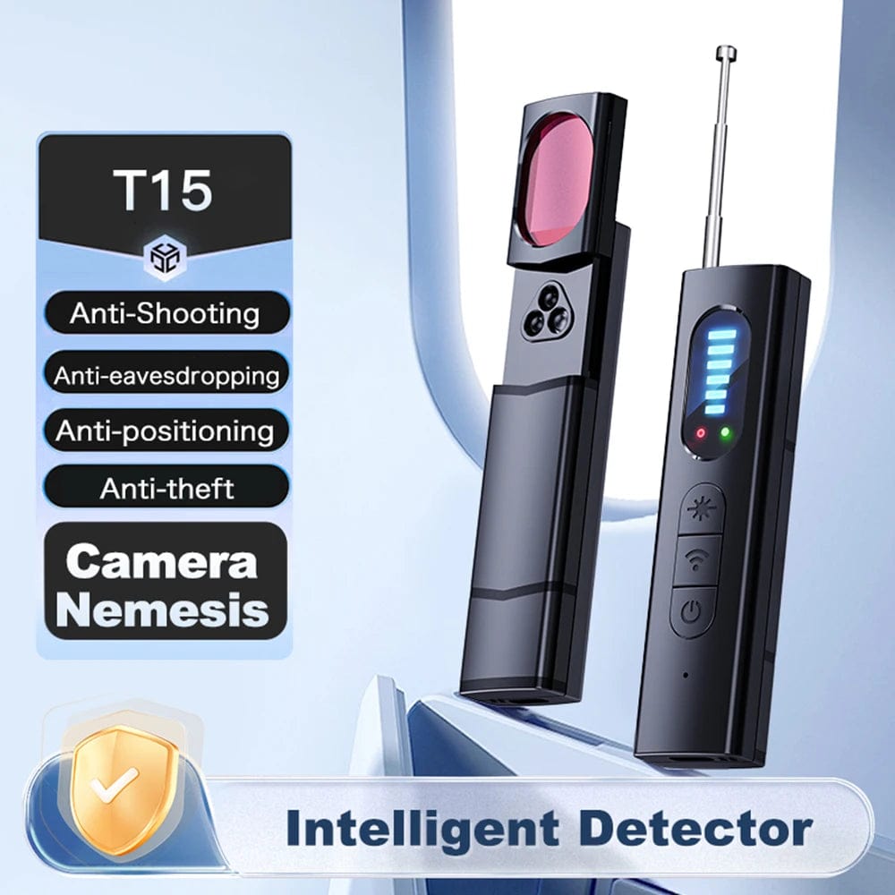 T15 Camera Detector Wireless Signal Infrared Scanner Anti - location Detector Professional GPS Search Devices Security Protection - SHOWLU FASHION STORE