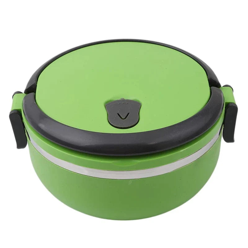 Showlu stainless steel thermal lunch box with leak-proof lid, insulated food jar for keeping meals warm on the go.