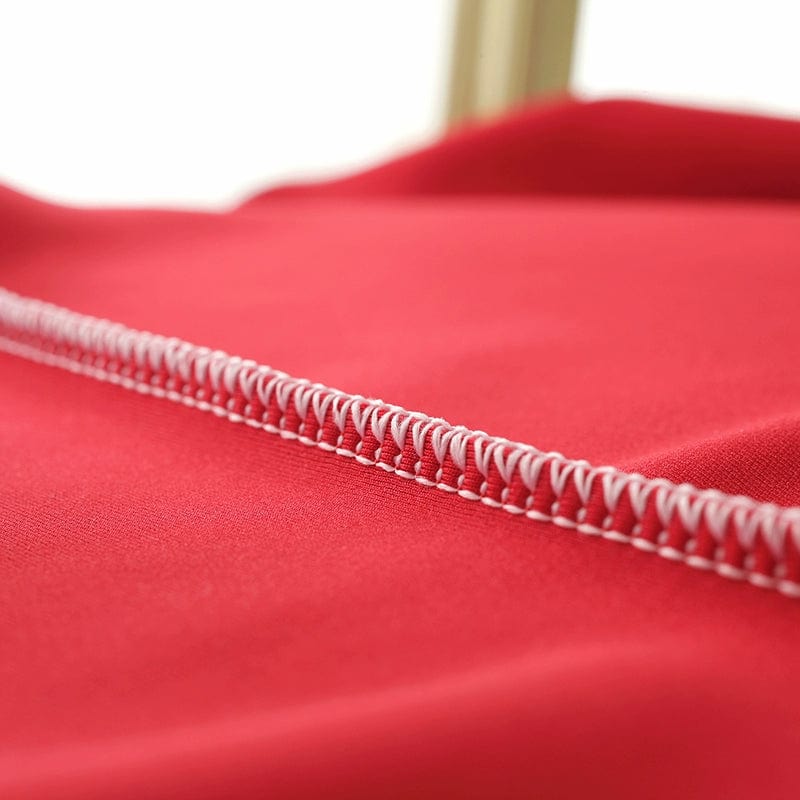 Chinese Poetry Heavenly Silk white thickened air layer chair cover with elastic edges, suitable for hotel, banquet, and home use.