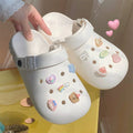 Thin strip EVA beach sandals for women with soft soles, non-slip design, perfect for summer outdoor wear.