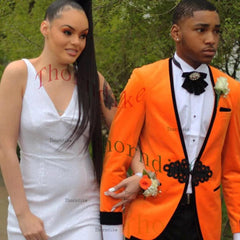 Thorndike 2021 New Fashion 2Pcs Burgundy Stripe Peaked Lapel Men Suit Slim Fit Men Suits for Wedding Groom Prom Tuxedo T1347 - SHOWLU FASHION STORE