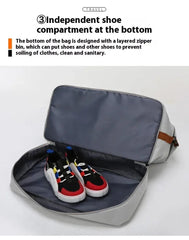 Travel Gym Bag Short - distance Luggage Portable Fitness Bags Shoulder Crossbody Chest Bag Handbags Duffle Carry On Weekender Bag - SHOWLU FASHION STORE