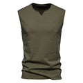 Youth sleeveless waistcoat by SHOWLU FASHION STORE featuring a cotton V-neck design with a Marvel Venom graphic.