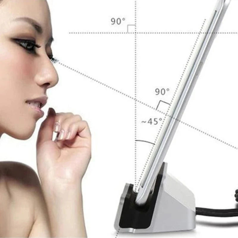 SHOWLU FASHION STORE DNVYUAX Type-C fast charging dock station with USB C 3.1 cable for Huawei P9 Plus smartphone.