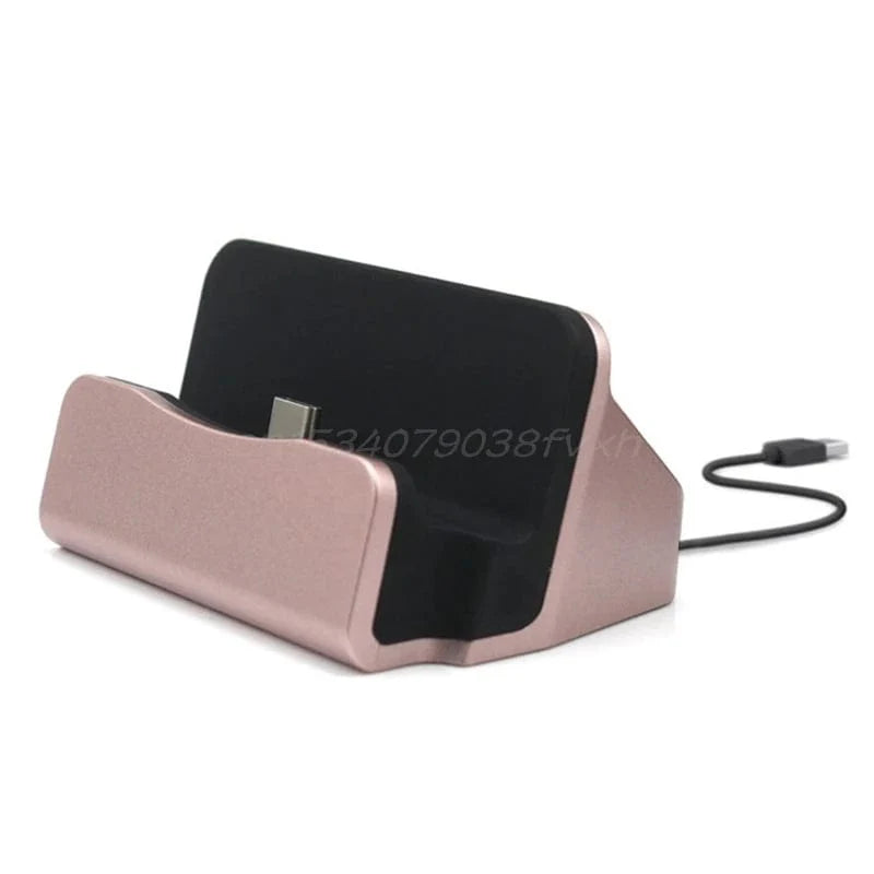 SHOWLU FASHION STORE DNVYUAX Type-C fast charging dock station with USB C 3.1 cable for Huawei P9 Plus smartphone.