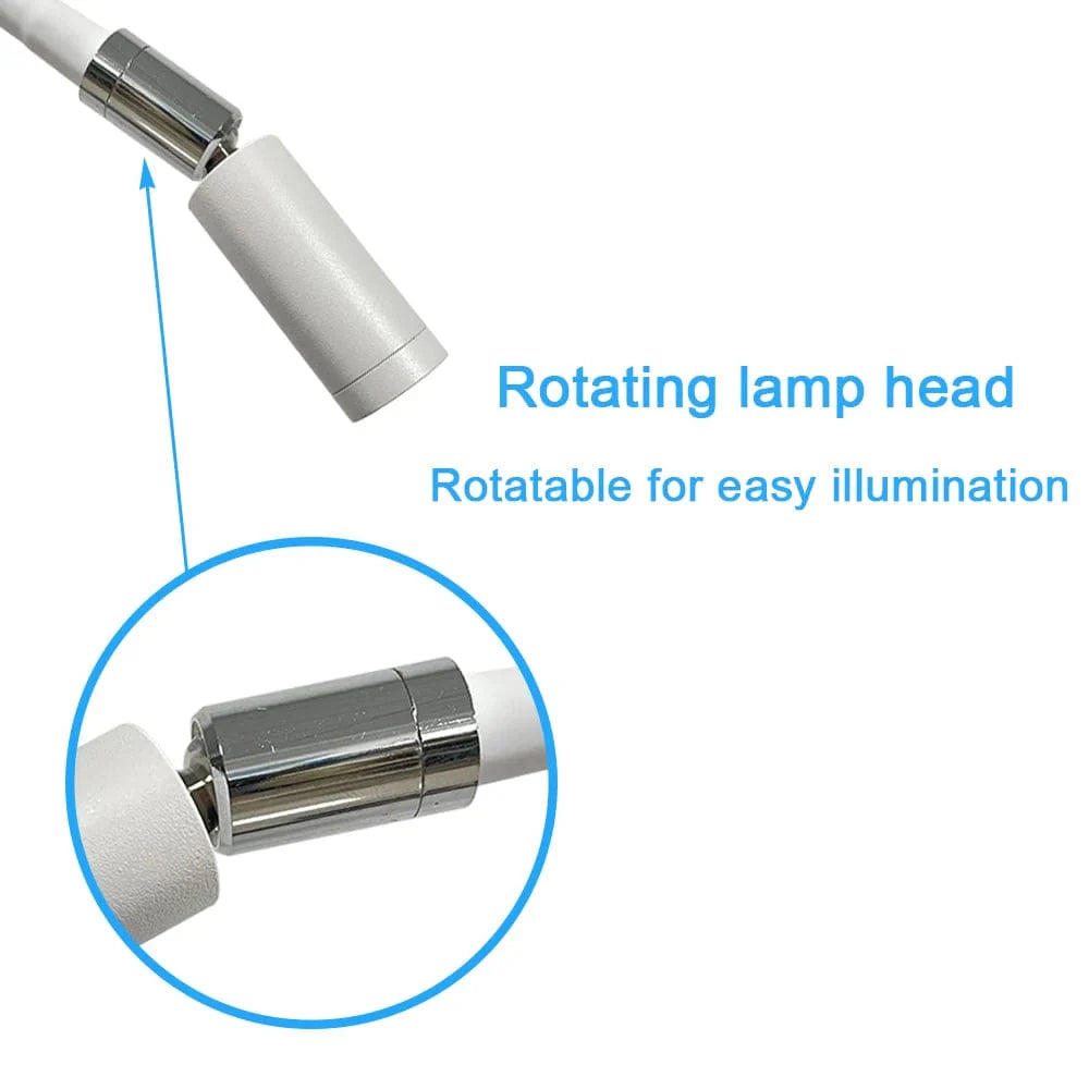 Showlu UV LED eyelash curing lamp with pedal switch for glue grafting, featuring ultraviolet light for false eyelash application.