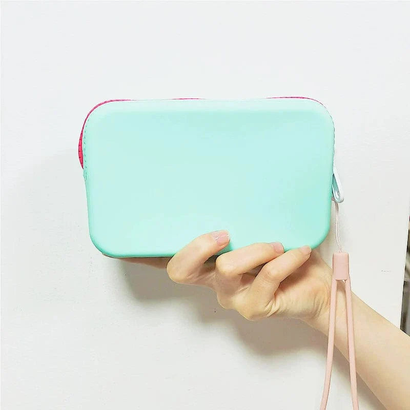 Feral Cat women's silicone underarm bag in candy color, small satchel with single strap, suitable for travel and casual wear