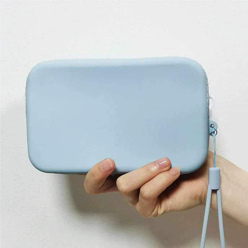 Feral Cat Women's Candy Color Silicone Underarm Bag with single strap, small satchel style, perfect for travel and casual outings.