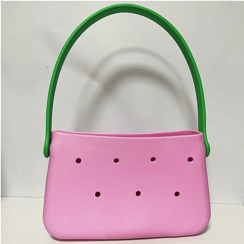 Feral Cat Women's silicone underarm bag in candy color, small satchel style with single strap and backpack design for travel and casual wear