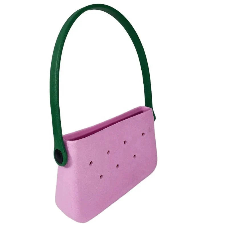 Feral Cat women's silicone underarm bag in candy color, small satchel with single strap, suitable for travel and casual wear.