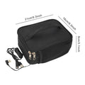 Showlu USB electric heating lunch bag made of waterproof Oxford fabric, designed for food warming and portability during travel.