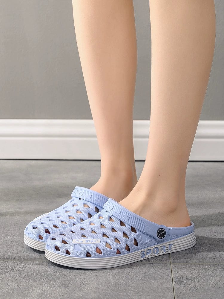 Vietnam Rubber Cave Shoes by SHOWLU FASHION, breathable summer beach clogs with soft, non-stinky rubber for comfortable wear.