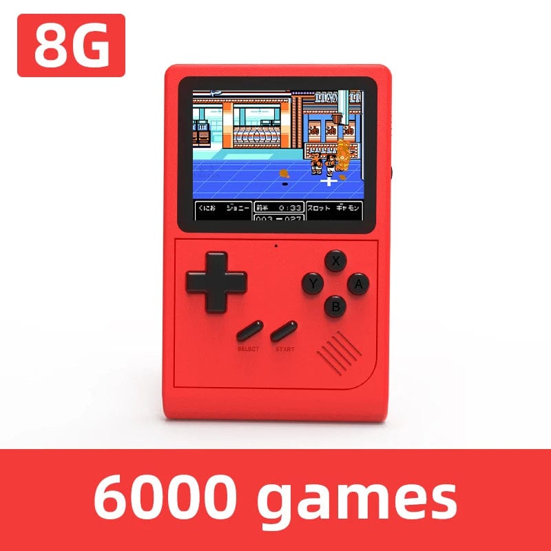 VILCORN GB300 Portable Handheld Game Console Player 3.0Inch Pocket Video Gaming Console 10000 Games For SFC/GB/GBA Kid Gift - SHOWLU FASHION STORE