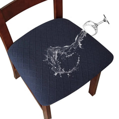 WaterProof Chair Seat Cover Dining Room Chair Covers Removable Washable Elastic Cushion Covers for Upholstered Dining Chair - SHOWLU FASHION STORE