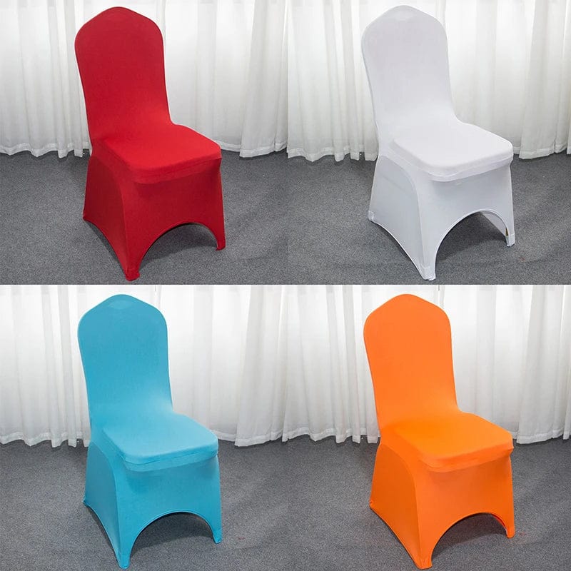 Wedding Chair Covers Spandex Stretch Slipcover for Restaurant Banquet Hotel Dining Party Universal Chair Cover - SHOWLU FASHION STORE